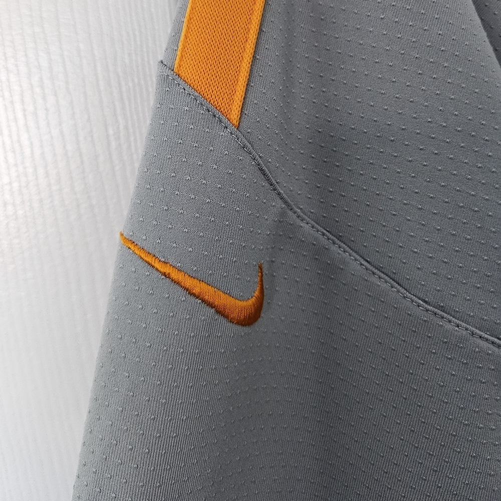 Nike Sphere Dry 1/2 Zip Pullover Jacket Gray Orange Men’s XL - Picture 6 of 15